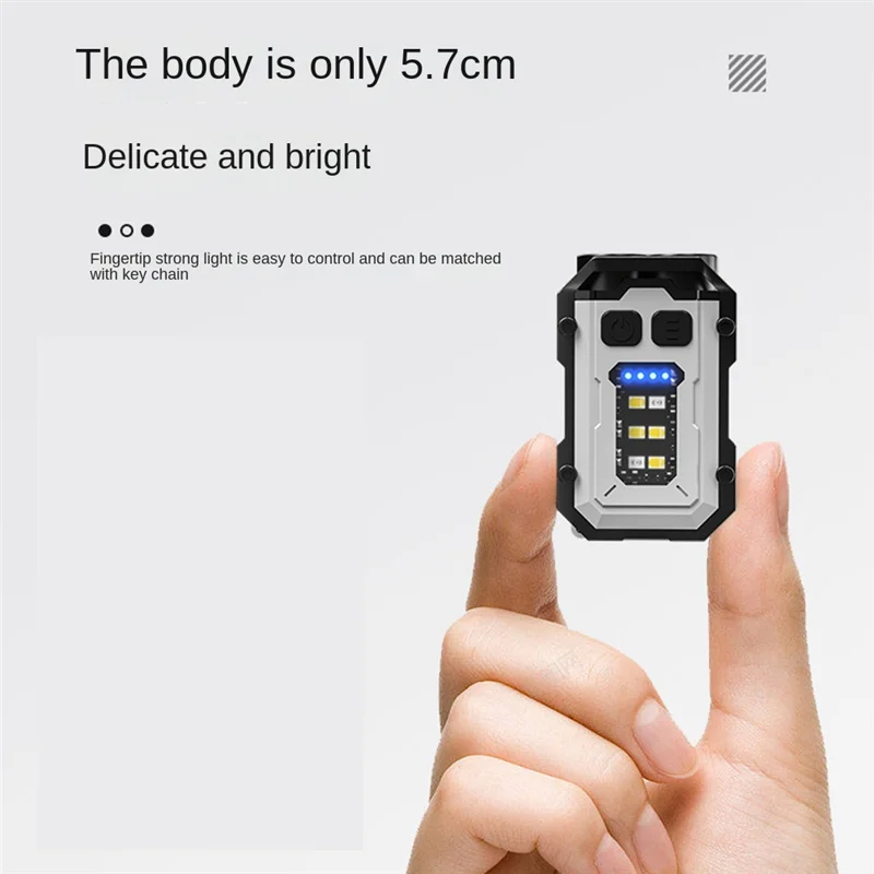 AD-Keychain LED Light Type-C Rechargeable Work Light Portable Waterproof Light for Power Outage Emergency
AD-Keychain LED Light Type-C Rechargeable Work Light Portable Waterproof Light for Power Outage Emergency