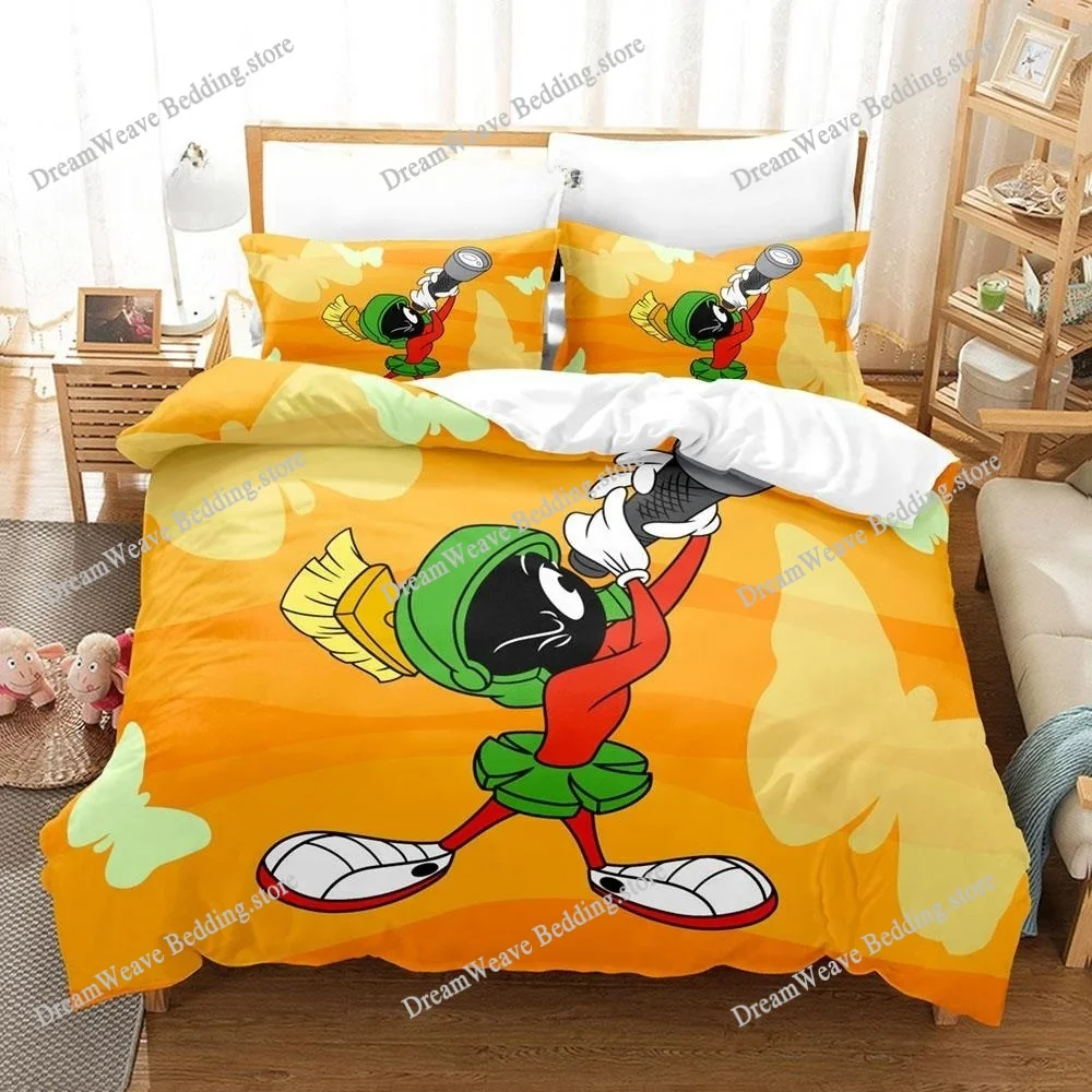 3D Printed Anime Marvin The Martian Bedding Set Duvet Cover Bedroom Comforter Single Twin King _Size Quilt Cover Home Textiles
3D Printed Anime Marvin The Martian Bedding Set Duvet Cover Bedroom Comforter Single Twin King _Size Quilt Cover Home Textiles