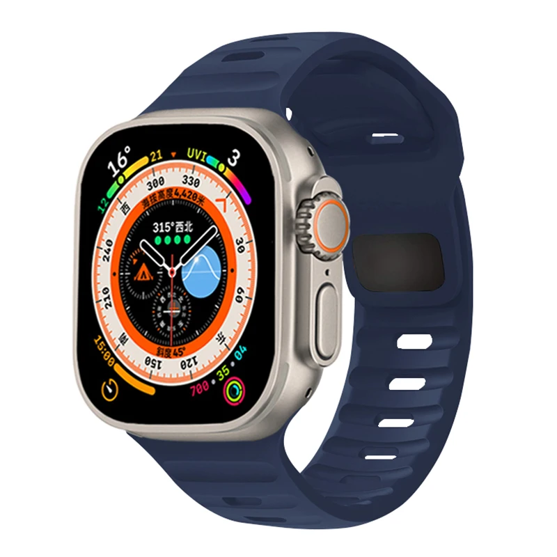 Силиконовый ремешок для Apple Watch Band 45mm 44mm 40mm 46mm 41mm 42mm 38mm браслет iwatch Serise 9 8 7 6 se 10 Ultra 2 Band 49mm
Силиконовый ремешок для Apple Watch Band 45mm 44mm 40mm 46mm 41mm 42mm 38mm браслет iwatch Serise 9 8 7 6 se 10 Ultra 2 Band 49mm