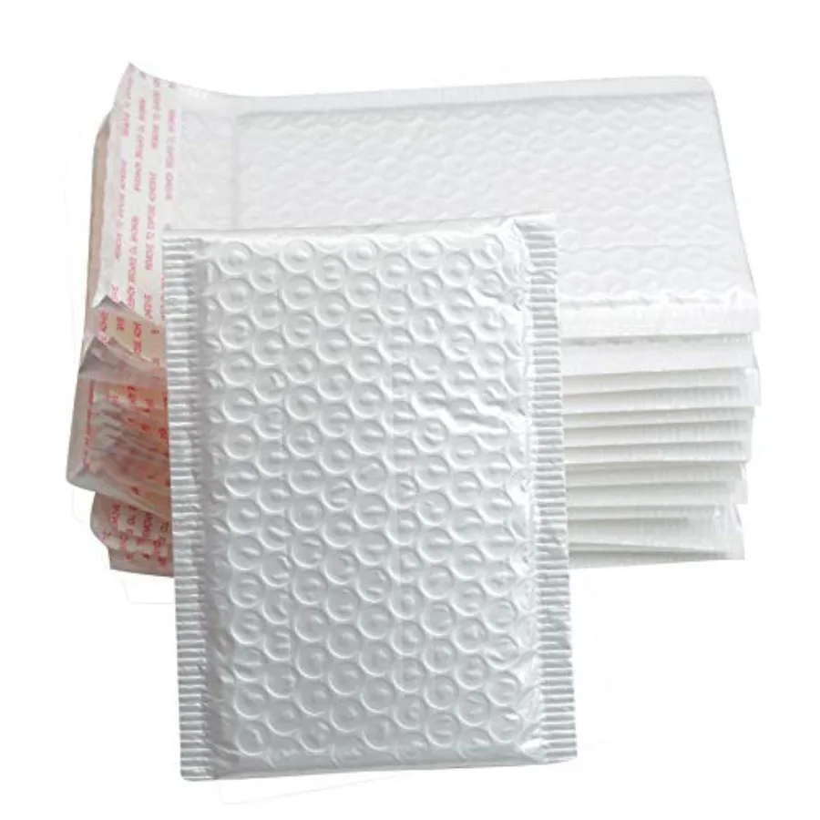 25 Pack 4x6 Inches Small White Poly Bubble Lined Mailers Padded Shipping Envelopes Self Seal Mailer Waterproof, Shockproof and
25 Pack 4x6 Inches Small White Poly Bubble Lined Mailers Padded Shipping Envelopes Self Seal Mailer Waterproof, Shockproof and