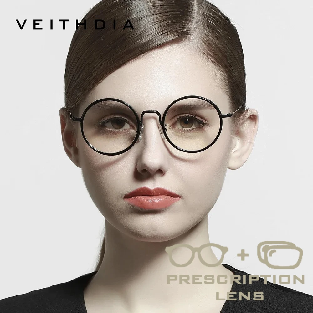 VEITHDIA Brand Customize Glasses Frame Prescription Glasses Polycarbonate Myopia Optical Eyewear Round Eyeglasses Frame PJ1225
VEITHDIA Brand Customize Glasses Frame Prescription Glasses Polycarbonate Myopia Optical Eyewear Round Eyeglasses Frame PJ1225