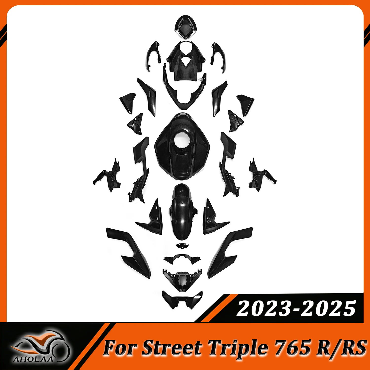 For Triumph Street Triple 765 R RS 2023-2025 Full Fairing Kits Injection Bodywork Cowl Shell Panel Unpainted Covers 26 Pieces
For Triumph Street Triple 765 R RS 2023-2025 Full Fairing Kits Injection Bodywork Cowl Shell Panel Unpainted Covers 26 Pieces