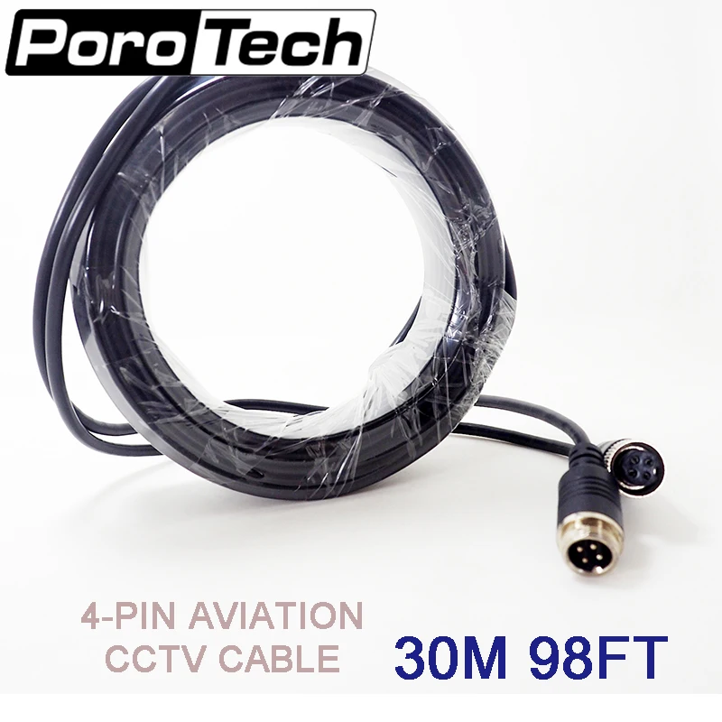 AC-30M 10PCS/lot 4-PIN aviation CCTV Cable video Cable for car cctv camera system / 4 pin Mini connector extension cable
AC-30M 10PCS/lot 4-PIN aviation CCTV Cable video Cable for car cctv camera system / 4 pin Mini connector extension cable