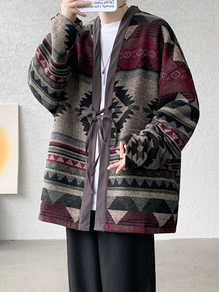 Double-Sided Wear Men's Tang Suit Jaet Spring Autumn New Chinese Sle Open Cardigan Dao Pao Trendy Large Size Hanfu Jaet
Double-Sided Wear Men's Tang Suit Jaet Spring Autumn New Chinese Sle Open Cardigan Dao Pao Trendy Large Size Hanfu Jaet