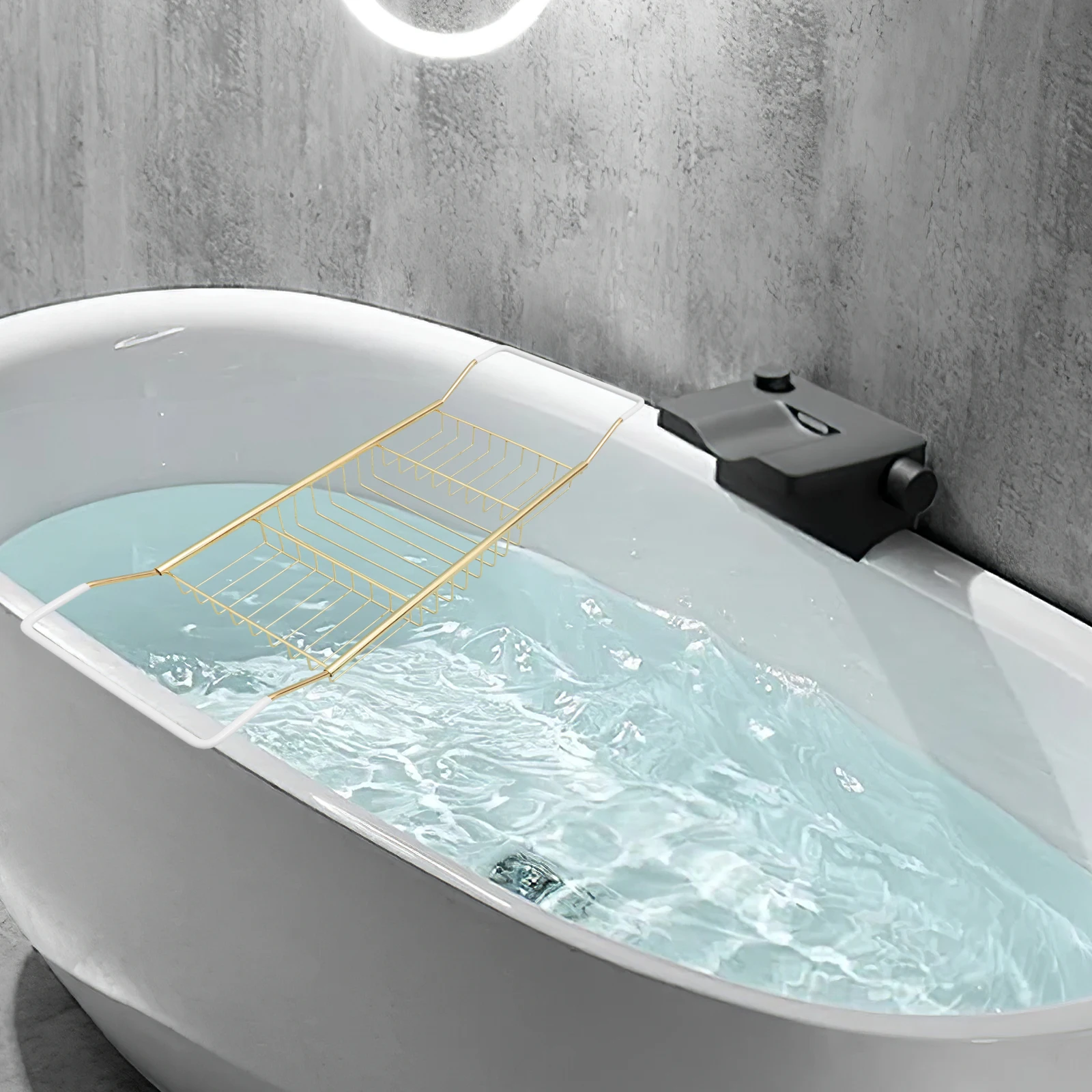 Telescopic Anti-slip Storage Rack Bathtub Organizer Stainless Steel Retractable Tray Metal Filter
Telescopic Anti-slip Storage Rack Bathtub Organizer Stainless Steel Retractable Tray Metal Filter