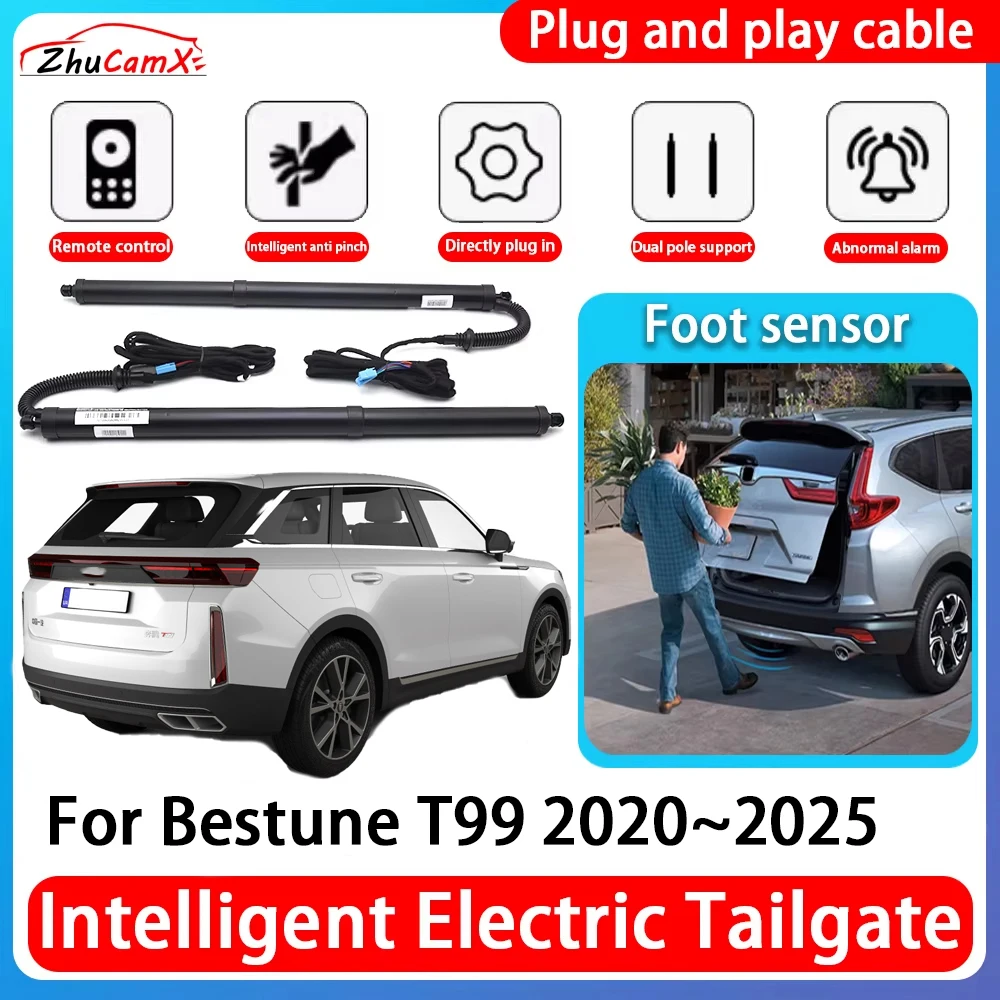 ZhuCamX Car Power Trunk Electric Suction Tailgate Intelligent Tail Gate Lift Strut For Bestune T99 2020~2025
ZhuCamX Car Power Trunk Electric Suction Tailgate Intelligent Tail Gate Lift Strut For Bestune T99 2020~2025