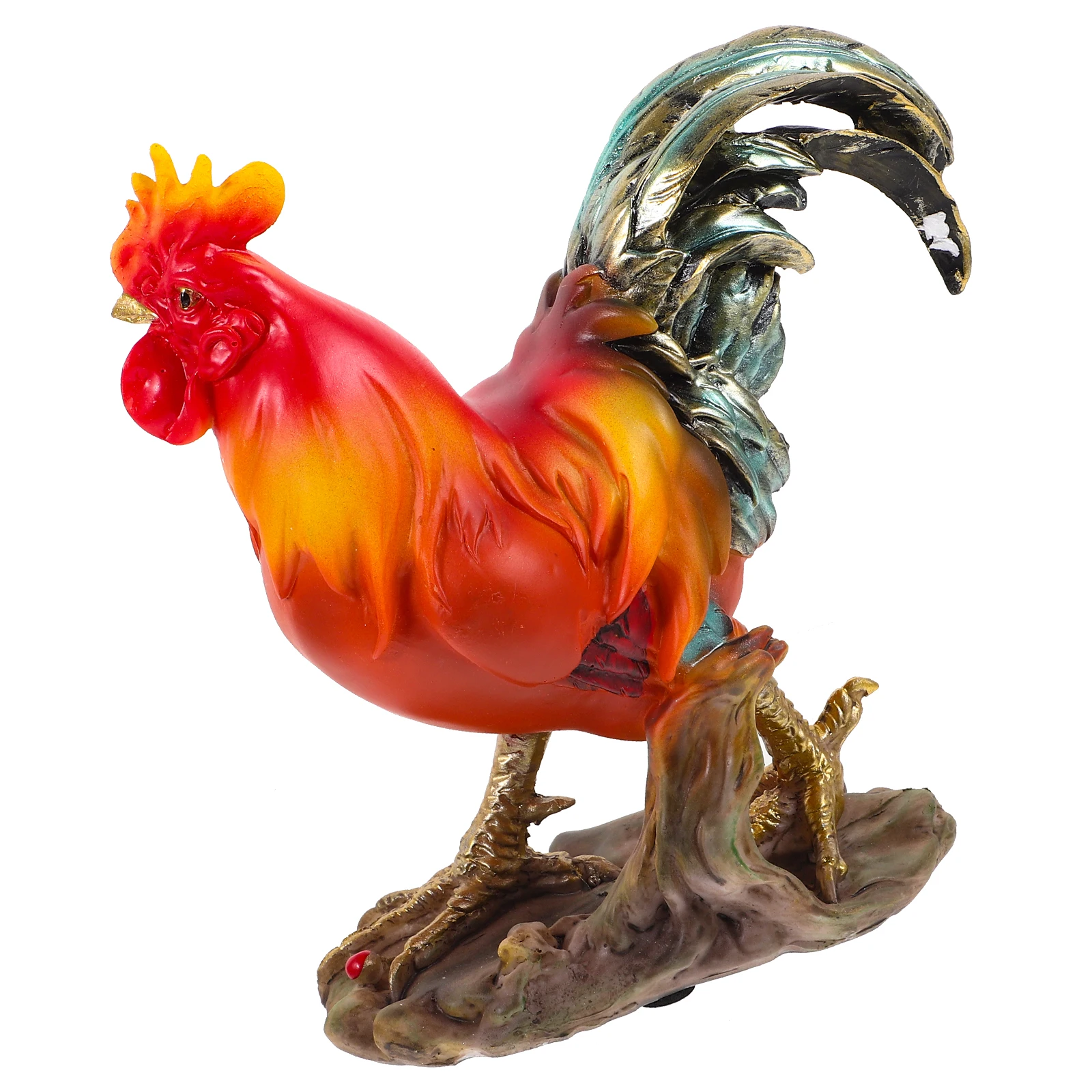 Realistic Rooster Ornament Home Decor Simulated Statue Chicken Sculpture Resin Miniature Figurines For Garden Yard Park
Realistic Rooster Ornament Home Decor Simulated Statue Chicken Sculpture Resin Miniature Figurines For Garden Yard Park