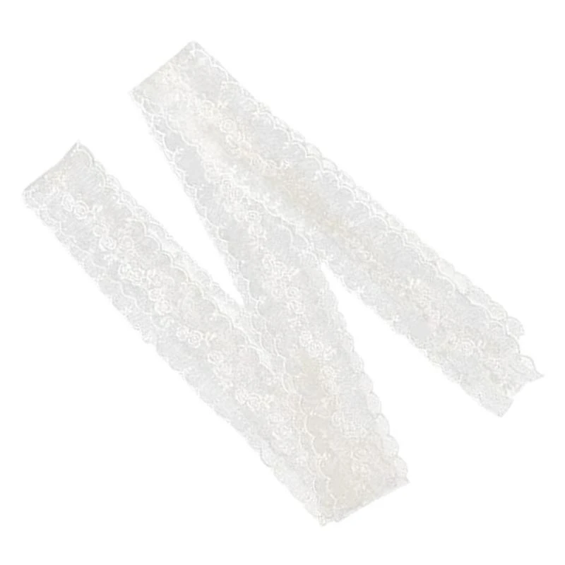 340D Intimate Lace Embellished Scarf Elegant White Wrap 7g Featherlight Fabric Adjustable Styling Options
340D Intimate Lace Embellished Scarf Elegant White Wrap 7g Featherlight Fabric Adjustable Styling Options
