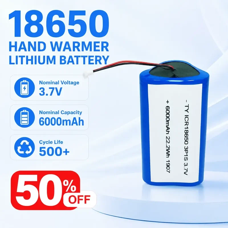 For 18650 Lithium Battery Pack 6000mAh 3.7V Polymer Battery
For 18650 Lithium Battery Pack 6000mAh 3.7V Polymer Battery