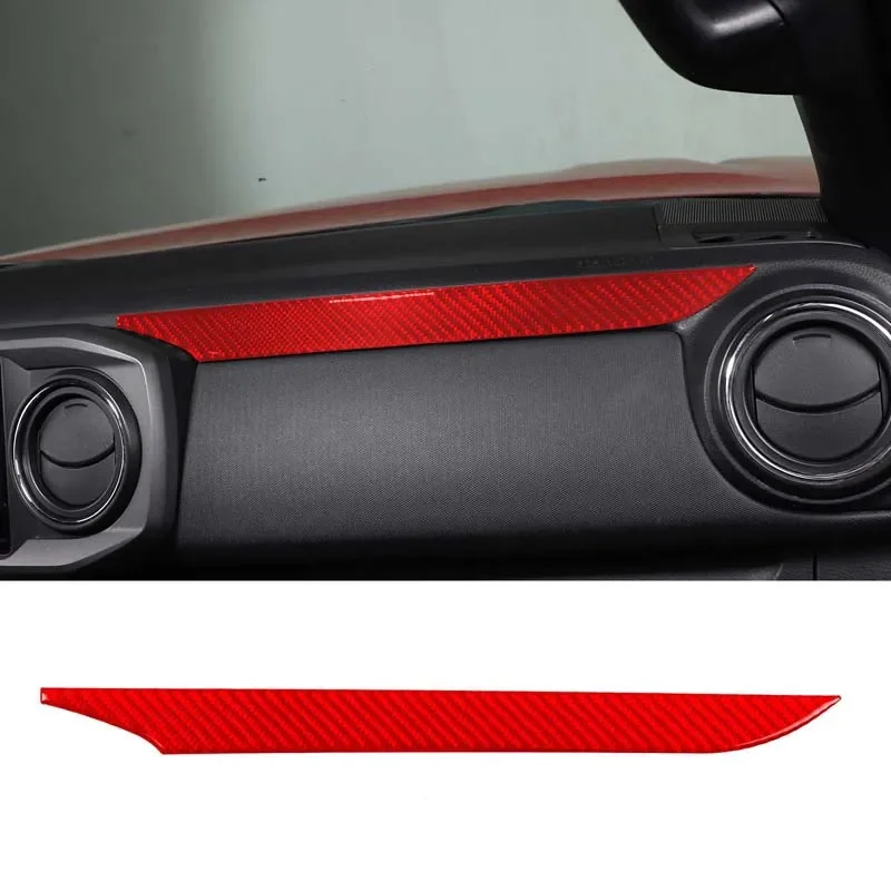 Co-Pilot Instrument Panel Decoration Soft Carbon Fiber Sticker Cover Trim For Toyota Tacoma 2015-2022 Car Interior Accessories
Co-Pilot Instrument Panel Decoration Soft Carbon Fiber Sticker Cover Trim For Toyota Tacoma 2015-2022 Car Interior Accessories