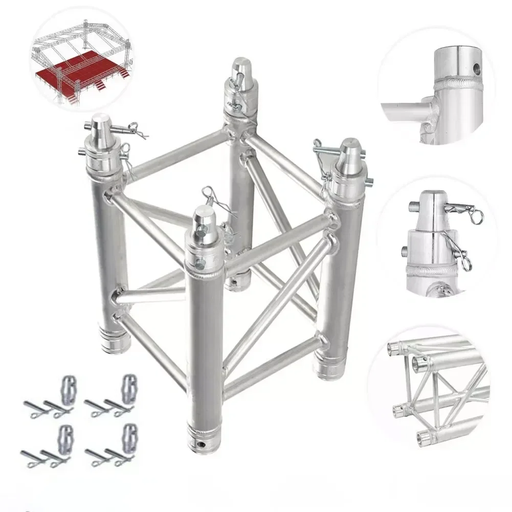 Professional Manufacturer Customized Truss Outdoor 290x290mm Aluminum Concert Stage Roof Truss Design
Professional Manufacturer Customized Truss Outdoor 290x290mm Aluminum Concert Stage Roof Truss Design