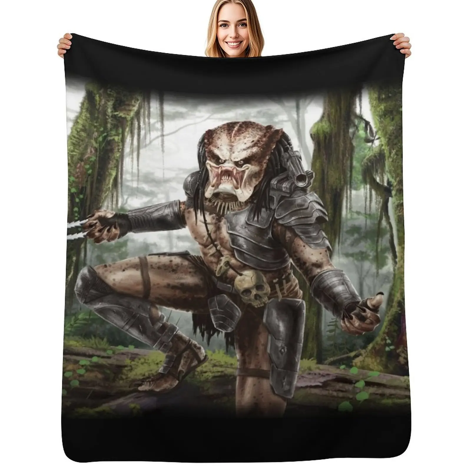 Predator Throw Blanket Reusable Durable Soft Blanket for All Seasons
Predator Throw Blanket Reusable Durable Soft Blanket for All Seasons