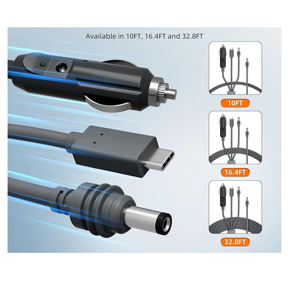 NEW!! For Starlink Mini 3-in-1 DC Power Cable 16FT, USB-C 12-24V Cigarette Lighter Plug & DC Male Cord Input Power Cable
NEW!! For Starlink Mini 3-in-1 DC Power Cable 16FT, USB-C 12-24V Cigarette Lighter Plug & DC Male Cord Input Power Cable