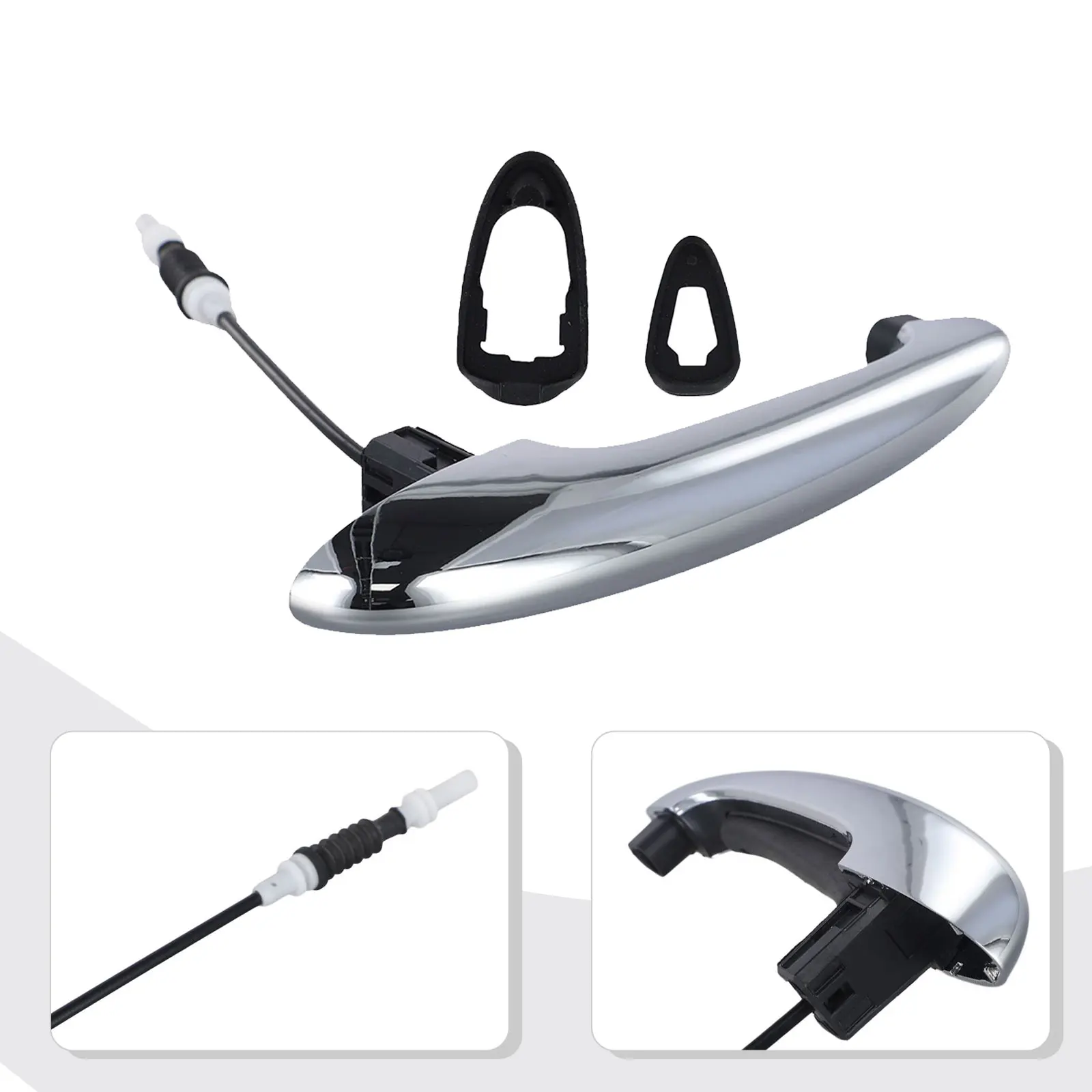 For Mini Countryman For Mini R60 Chrome Exterior Handle As Shown In The Figure OEM 51219800558 Passenger Side Handle
For Mini Countryman For Mini R60 Chrome Exterior Handle As Shown In The Figure OEM 51219800558 Passenger Side Handle