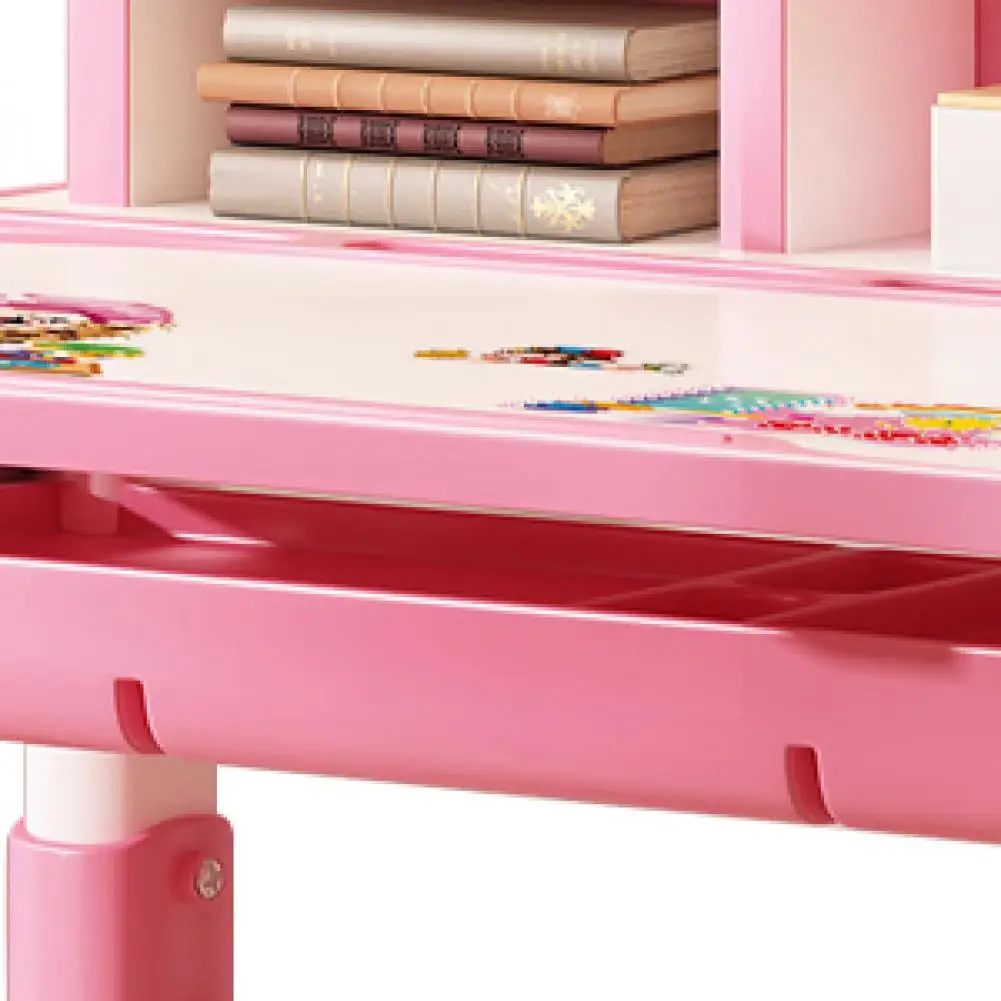 2Pcs/Set Height Adjustable Kids Study Desk Chair Set Ergonomic with Sitting Corrector Book Stand Foot Pedal Partition Pink Blue
2Pcs/Set Height Adjustable Kids Study Desk Chair Set Ergonomic with Sitting Corrector Book Stand Foot Pedal Partition Pink Blue
