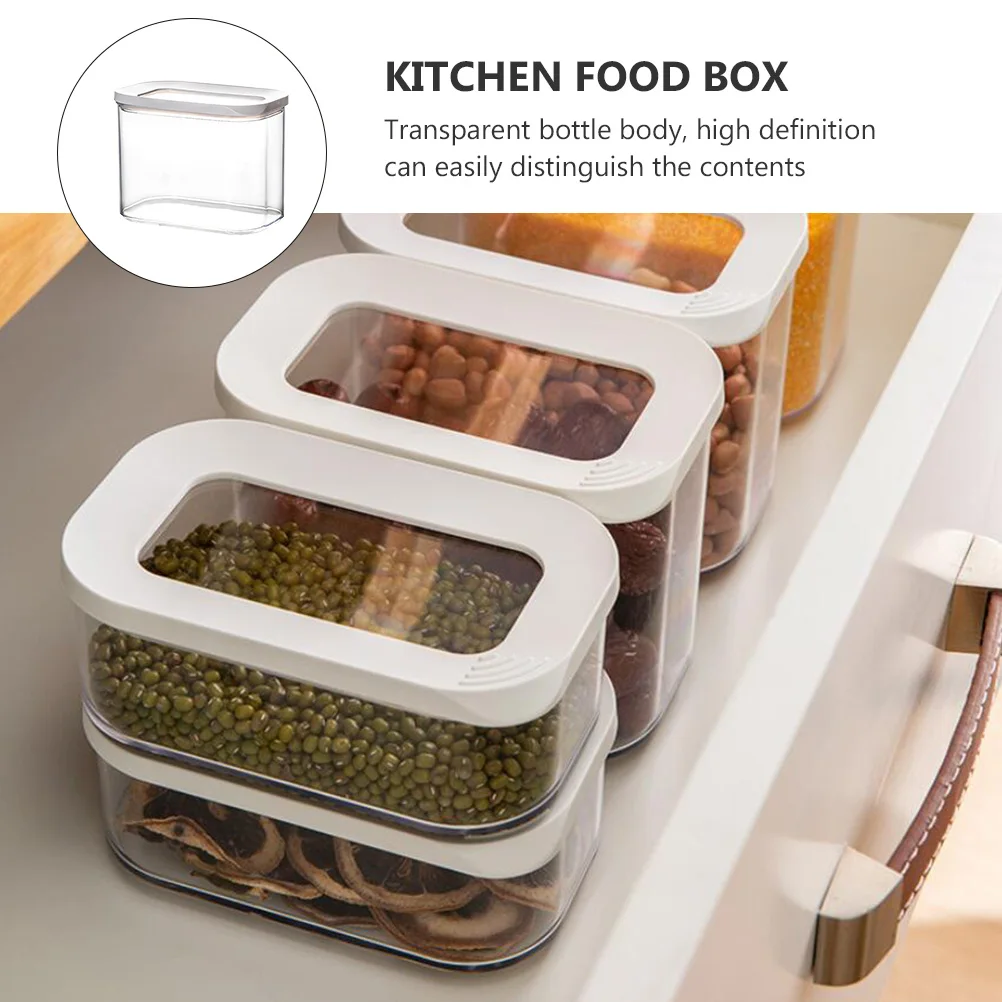 Airtight Food Container High Quality Transparent Grain Storage Box for Kitchen Beans Sealing Preservation Container Easy Clean
Airtight Food Container High Quality Transparent Grain Storage Box for Kitchen Beans Sealing Preservation Container Easy Clean