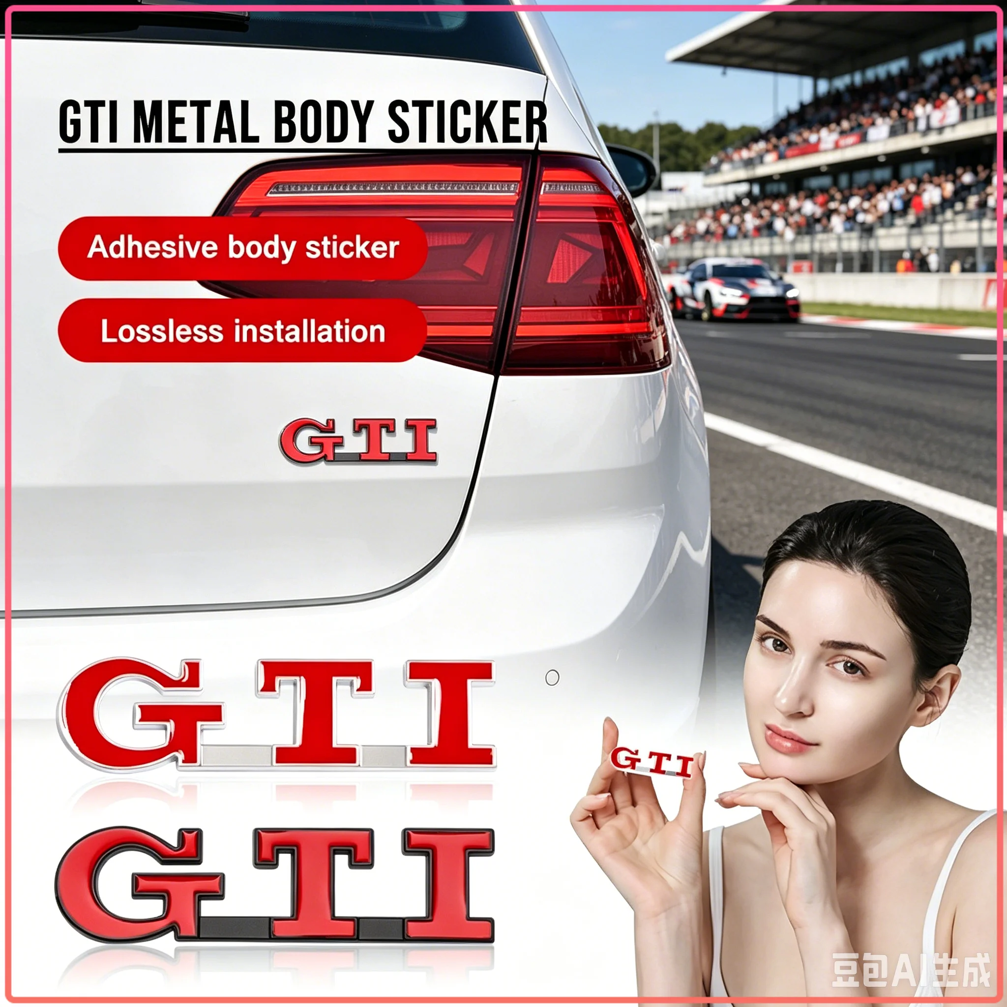 1Pcs Metal GTI Logo Car Rear Trunk Emblem Side Sticker Styling For Volkswagen Golf-5 6 7 MK6 Jetta Lavida Polo Tiguan Passat B5
1Pcs Metal GTI Logo Car Rear Trunk Emblem Side Sticker Styling For Volkswagen Golf-5 6 7 MK6 Jetta Lavida Polo Tiguan Passat B5
