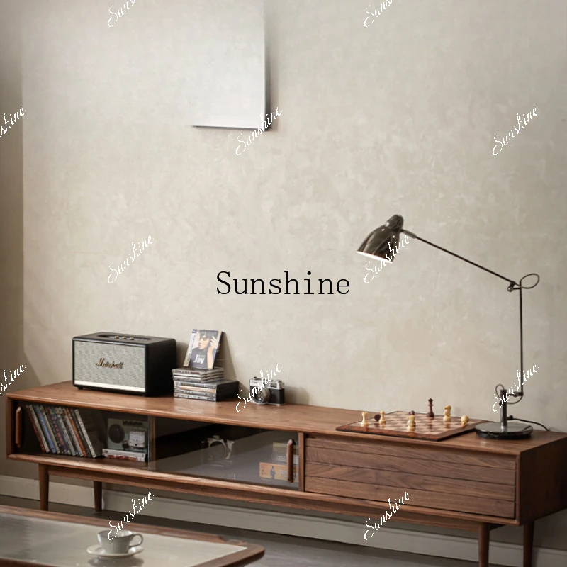 Modern light luxury Nordic minimalist style black walnut solid wood coffee table combination living room furniture FT
Modern light luxury Nordic minimalist style black walnut solid wood coffee table combination living room furniture FT