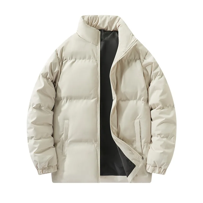 Winter Thickened Stand Collar Cotton New Jacket Men's Fashion Trend Warm Coat Loose Cotton Jacket Padded Cotton Warm Soft
Winter Thickened Stand Collar Cotton New Jacket Men's Fashion Trend Warm Coat Loose Cotton Jacket Padded Cotton Warm Soft