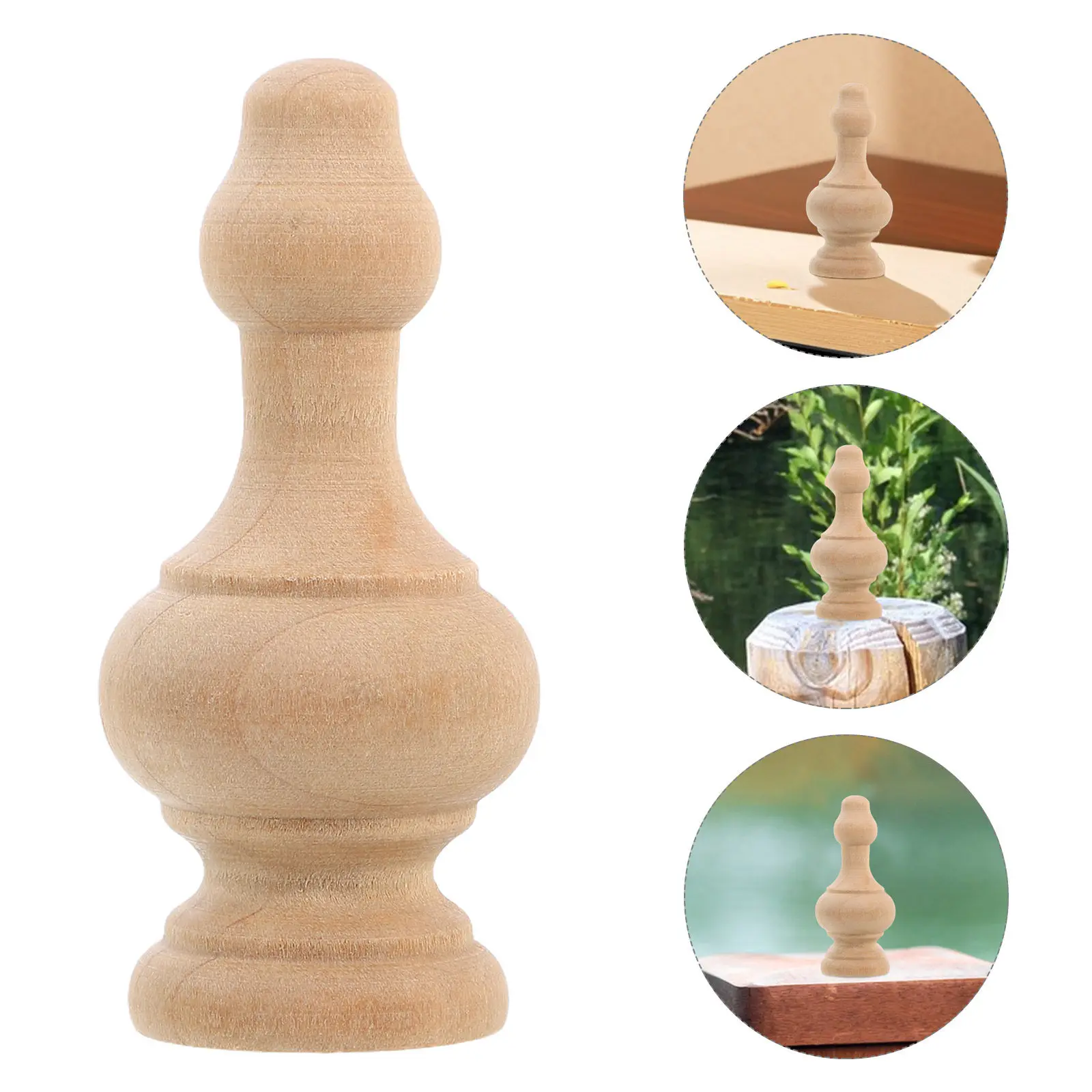 Unfinished Wooden Spindles Decorative Railing Kit for Staircase Indoor Balusters Wood Balusters for Stairs Banister Indoor Deck
Unfinished Wooden Spindles Decorative Railing Kit for Staircase Indoor Balusters Wood Balusters for Stairs Banister Indoor Deck