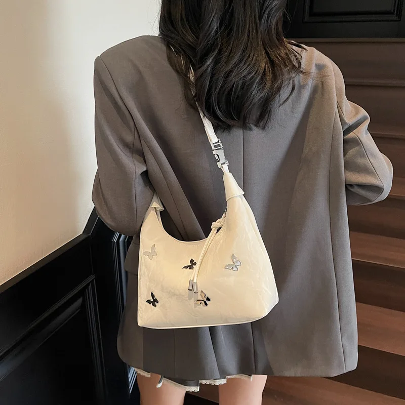 Женская сумка через плечо, новая сумка, корейская бабочка, милая, крутая, элегантная, нежная, высококачественная, роскошная брендовая сумка через плечо для девочек
Женская сумка через плечо, новая сумка, корейская бабочка, милая, крутая, элегантная, нежная, высококачественная, роскошная брендовая сумка через плечо для девочек