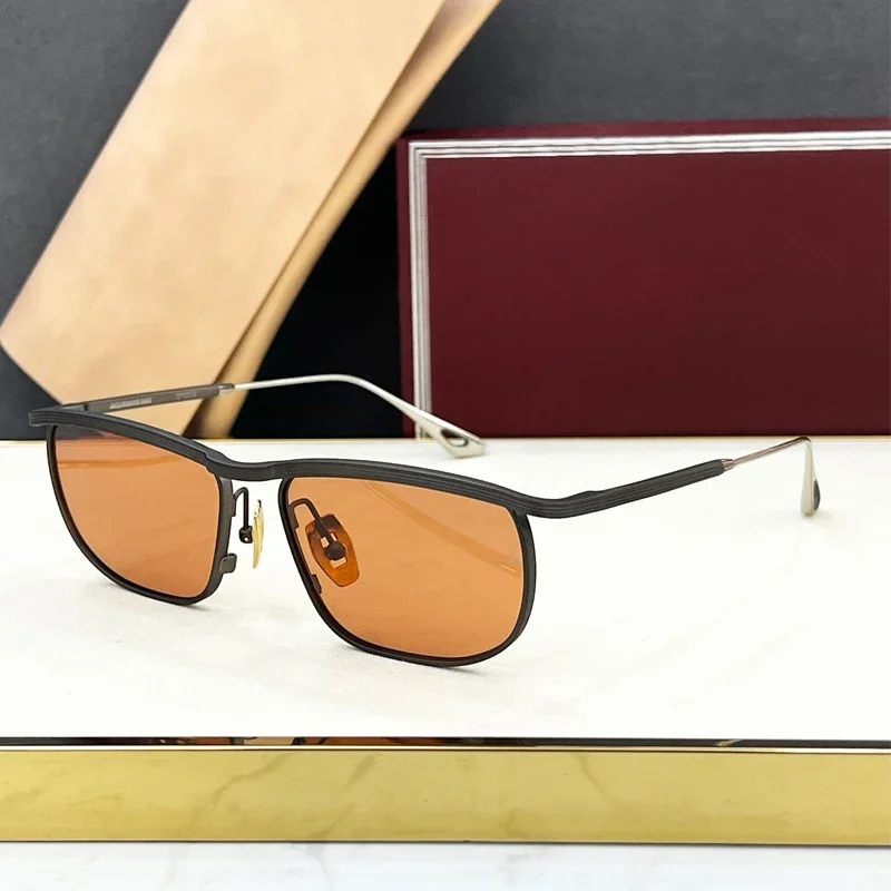 New JMM MELVILLE Fashionable Sunglasses Handmade High Quality Designer Brand Classic Pure Titanium Outdoor Glasses
New JMM MELVILLE Fashionable Sunglasses Handmade High Quality Designer Brand Classic Pure Titanium Outdoor Glasses