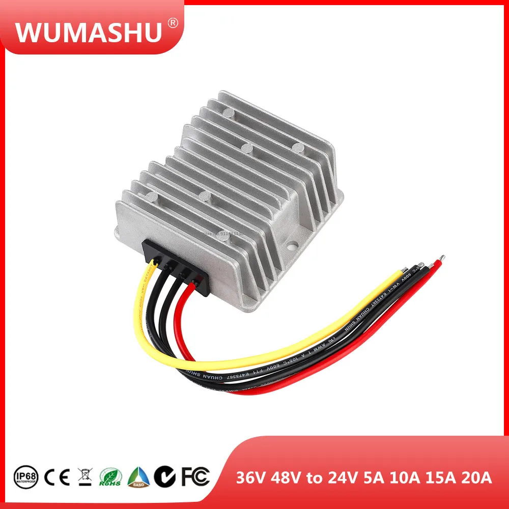 36V 48V to 24V 5A 10A 15A 20A DC DC Converter Buck Transformer Voltage Regulator Step Down Module Power Supply for LED Car Solar
36V 48V to 24V 5A 10A 15A 20A DC DC Converter Buck Transformer Voltage Regulator Step Down Module Power Supply for LED Car Solar