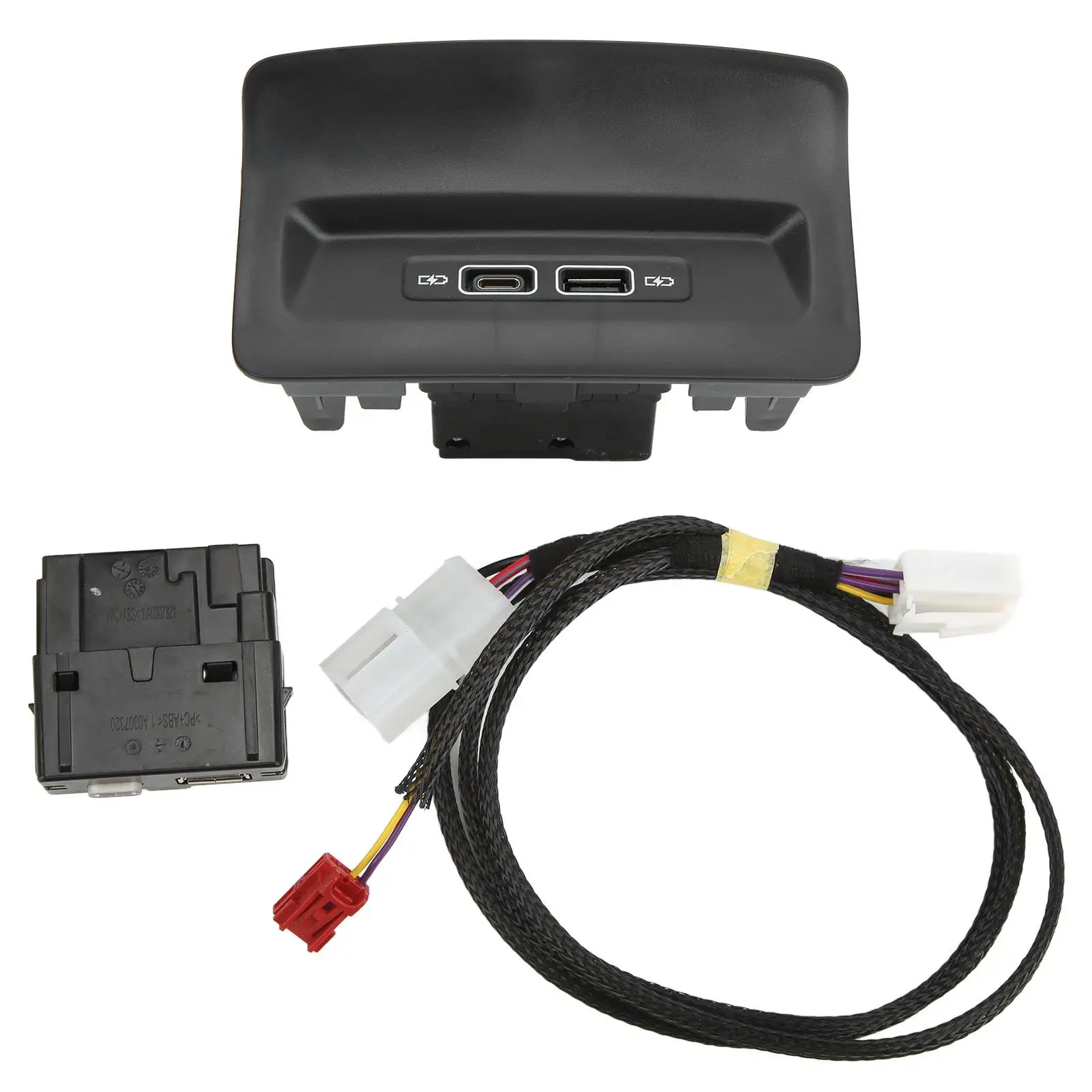 Rear USB Socket Charging Kit Sturdy 56G863365 Wear Resistant Lightweight Anti Aging Replacement for kodiaq KAROQ 2017+ for car
Rear USB Socket Charging Kit Sturdy 56G863365 Wear Resistant Lightweight Anti Aging Replacement for kodiaq KAROQ 2017+ for car