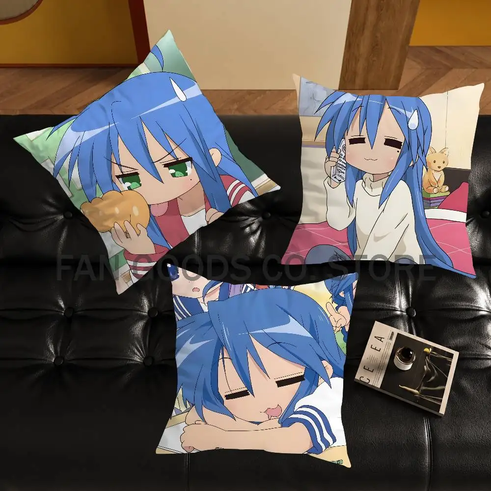 K-Konata Izumi L-Lucky S-Star Pillow Case For Sofa Decor Car Office Room Printing Cushion Cover Decorations and Protector
K-Konata Izumi L-Lucky S-Star Pillow Case For Sofa Decor Car Office Room Printing Cushion Cover Decorations and Protector