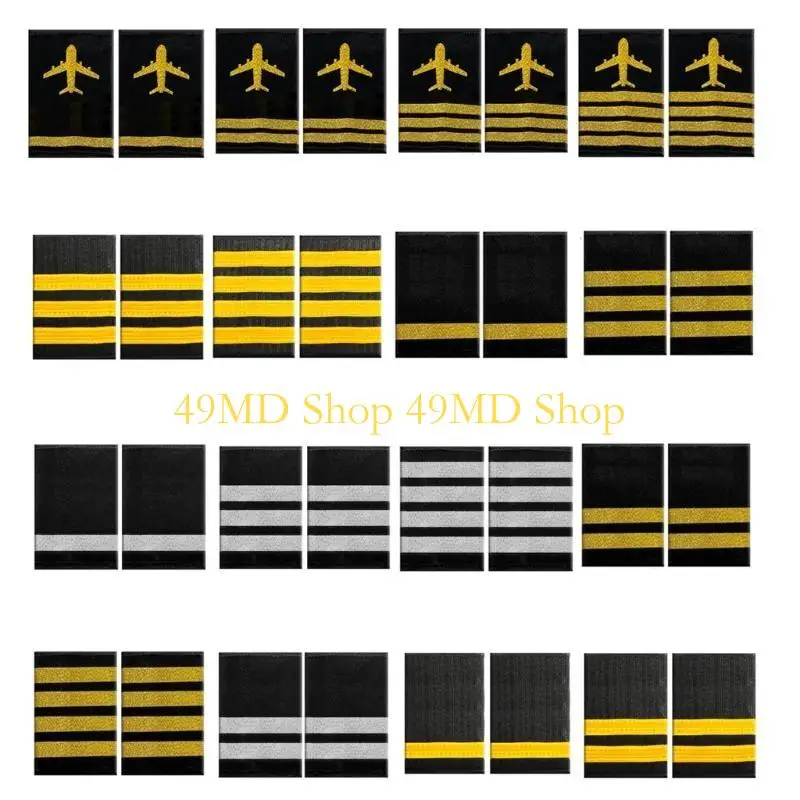 49MD Пилотная форма Epaulet Ploud Board Captain Epaulets для авиационной вечеринки
49MD Пилотная форма Epaulet Ploud Board Captain Epaulets для авиационной вечеринки