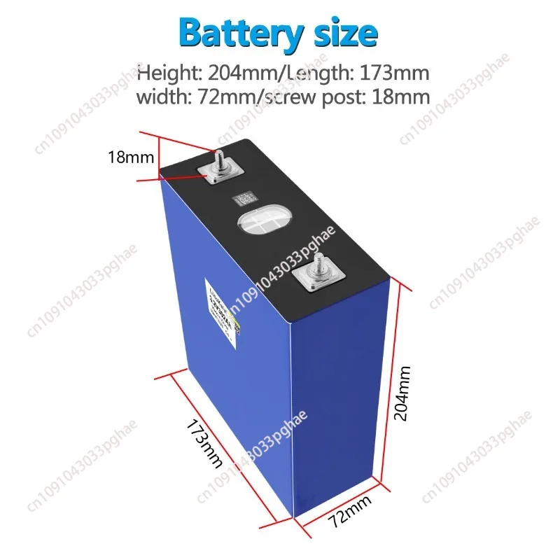 320Ah 8000 cycle Lifepo4 Battery Grade A 3.2V Lithium iron phosphate Rechargeable Cell For DIY 12V 48V RV Solar Camping
320Ah 8000 cycle Lifepo4 Battery Grade A 3.2V Lithium iron phosphate Rechargeable Cell For DIY 12V 48V RV Solar Camping
