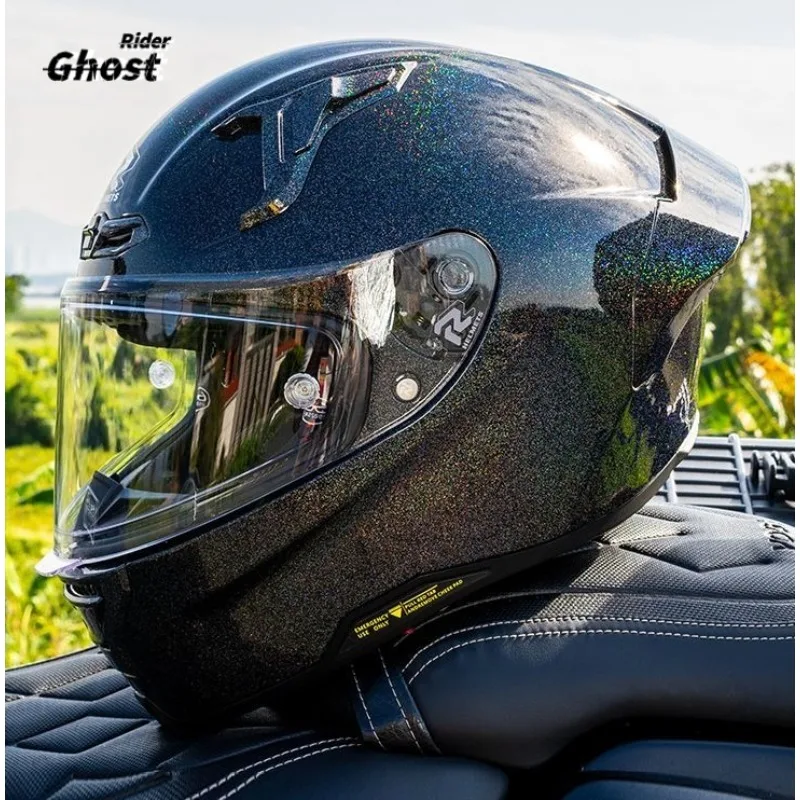 Four Seasons Motorcycle Full Face Helmet Women Summer Universal Racing Helmet Moto Casco Capacete with Hot Stamping Technology
Four Seasons Motorcycle Full Face Helmet Women Summer Universal Racing Helmet Moto Casco Capacete with Hot Stamping Technology