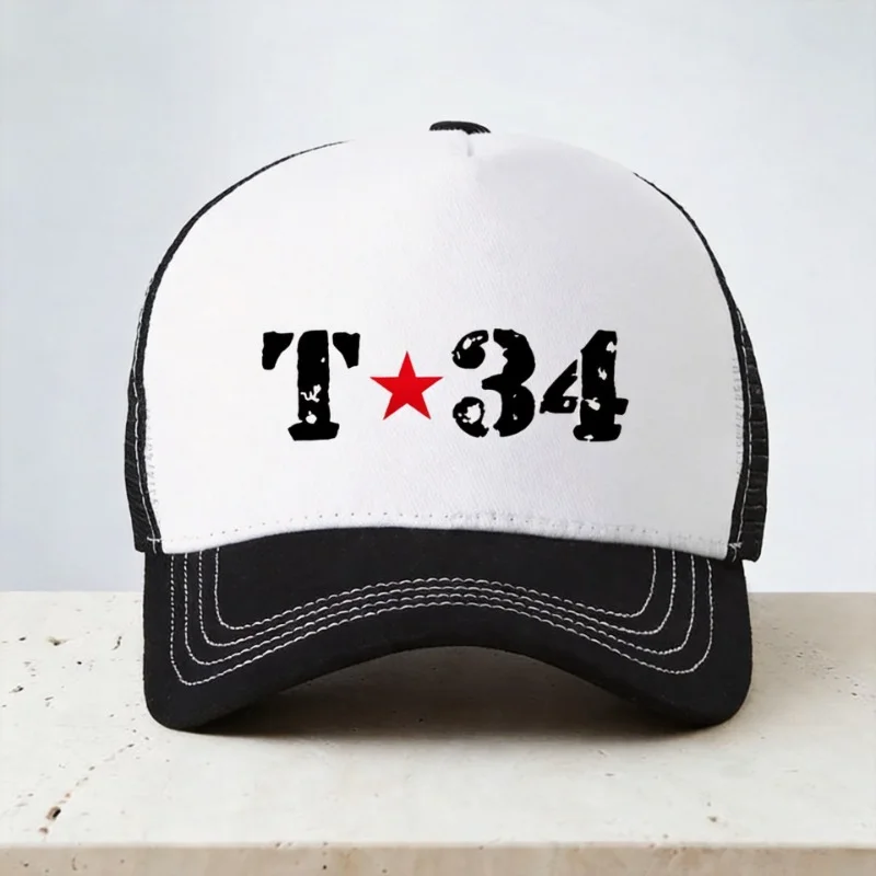Soviet T-34 Tank WWII Russian Army Baseball Cap casual Golf Hat bone Cool Mesh Breathable trucker caps
Soviet T-34 Tank WWII Russian Army Baseball Cap casual Golf Hat bone Cool Mesh Breathable trucker caps