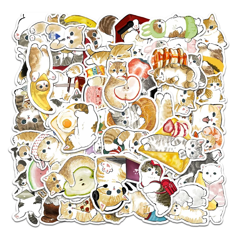 10/50PCS Kawaii Cat Cartoon Stickers Hand Painted Style Kitten Graffiti Kids Toys DIY Decoration Laptop Guitar Car Bike Decals
10/50PCS Kawaii Cat Cartoon Stickers Hand Painted Style Kitten Graffiti Kids Toys DIY Decoration Laptop Guitar Car Bike Decals