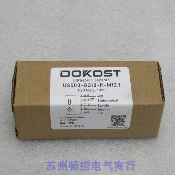* Точечные продажи * Новый ультразвуковой датчик DOKOST Doko US500-GS18-N-M12.1 В наличии
* Точечные продажи * Новый ультразвуковой датчик DOKOST Doko US500-GS18-N-M12.1 В наличии