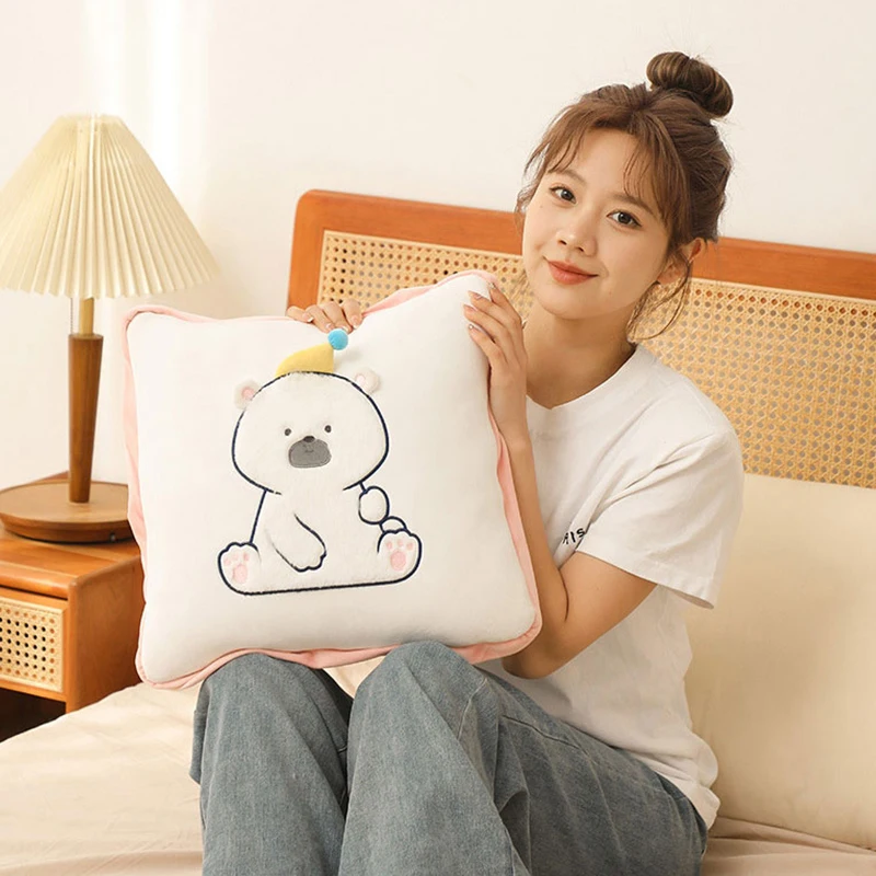 Cartoon Pillow Air Conditioning Quilt 2 In 1 Office Car Lunch Break Multifunctional Wholesale
Cartoon Pillow Air Conditioning Quilt 2 In 1 Office Car Lunch Break Multifunctional Wholesale