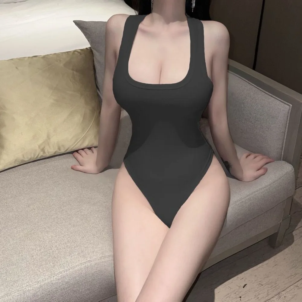 2025 Korean Solid Color Spice Girl Sexy Close-fitting Slim One-piece Top Suspender Sweet and Spicy Small Vest Bottoming Shirt
2025 Korean Solid Color Spice Girl Sexy Close-fitting Slim One-piece Top Suspender Sweet and Spicy Small Vest Bottoming Shirt