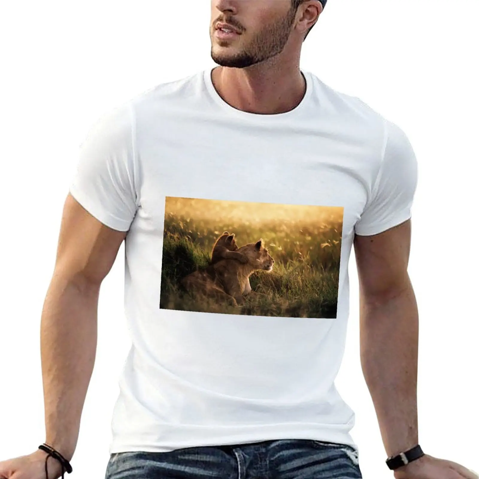 Lion Cub Chilling With Mother T-Shirt t shirts for man graphic tees t shirts for man cotton funny T-Shirt
Lion Cub Chilling With Mother T-Shirt t shirts for man graphic tees t shirts for man cotton funny T-Shirt