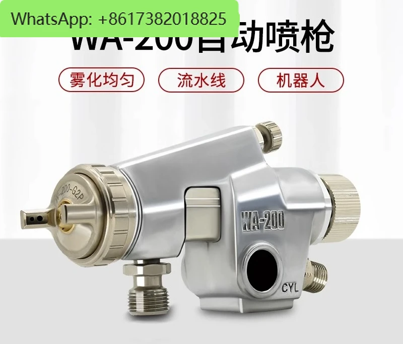WA-101 caliber 0.8/4 Automatic spray gun High atomization spray gun Pneumatic spraying tool
WA-101 caliber 0.8/4 Automatic spray gun High atomization spray gun Pneumatic spraying tool