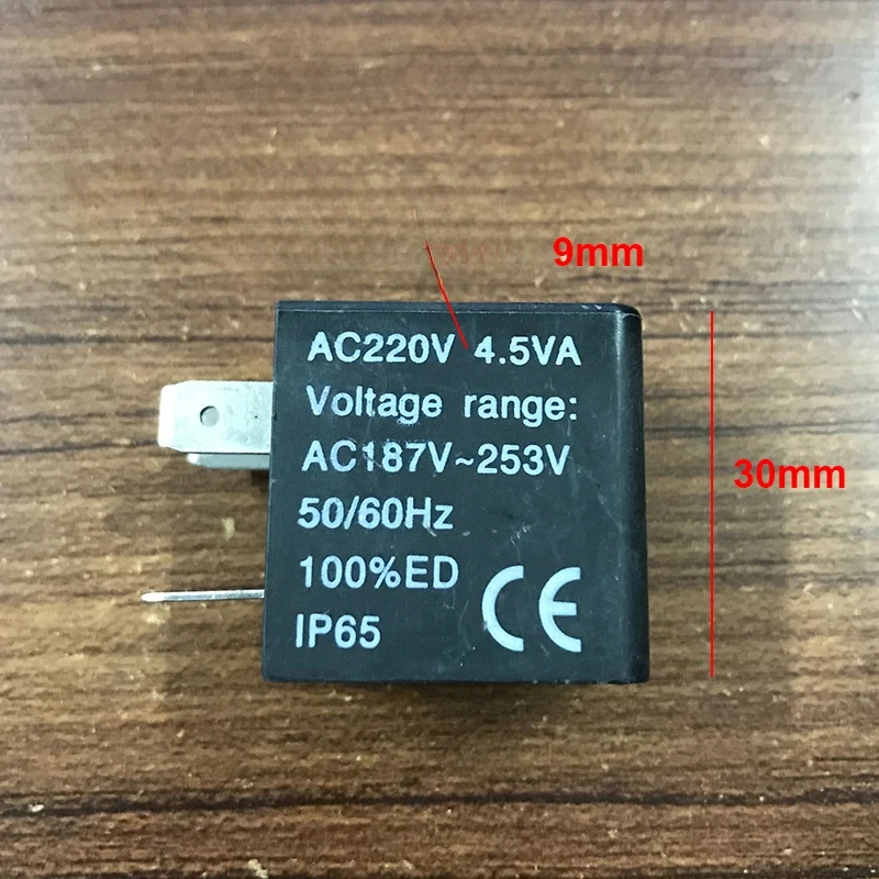 Катушка электромагнитного клапана AC220V CDA092A DC24V CDA092B AC24V CDA092E Внутренний диаметр 9 мм
Катушка электромагнитного клапана AC220V CDA092A DC24V CDA092B AC24V CDA092E Внутренний диаметр 9 мм