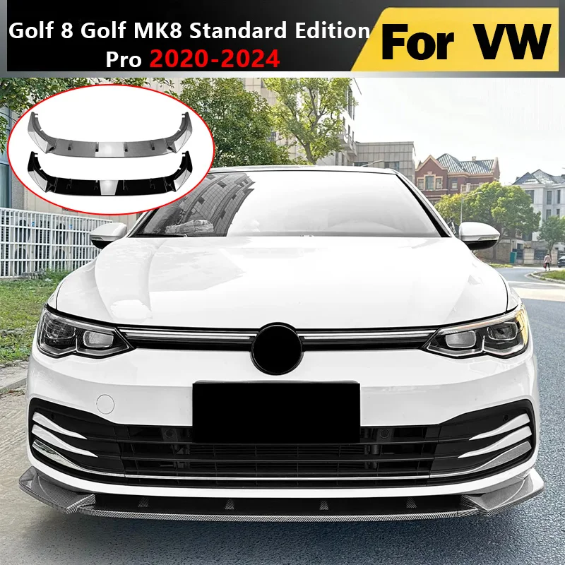 2020-2024 for VW Golf 8 Golf MK8 Standard Edition Pro Front Bumper Lip Spoiler Front Shovel Splitter Chin Guard Lower Surround
2020-2024 for VW Golf 8 Golf MK8 Standard Edition Pro Front Bumper Lip Spoiler Front Shovel Splitter Chin Guard Lower Surround