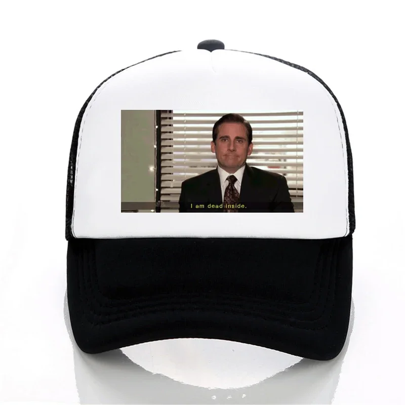 I Am Dead Inside Quotes Funny cap The Office Michael Scott Baseball cap Unisex Tumblr Grunge Fashion Summer snapback hat
I Am Dead Inside Quotes Funny cap The Office Michael Scott Baseball cap Unisex Tumblr Grunge Fashion Summer snapback hat