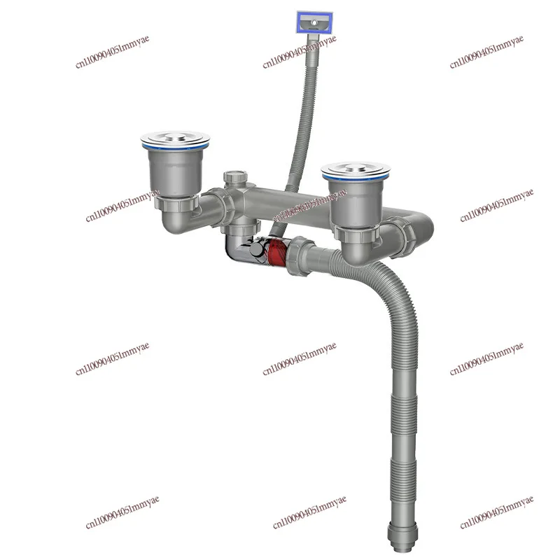 Rear Space-saving Sewer, Kitchen Sewer, Sewer Set, Stainless Steel Vegetable Basin Sewer Accessories
Rear Space-saving Sewer, Kitchen Sewer, Sewer Set, Stainless Steel Vegetable Basin Sewer Accessories