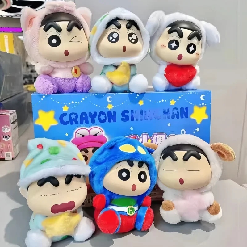 New Genuine Version Crayon Shin-Chan Blind Box Fantasy Series Plush Vinyl Doll Mystery Action Figure Collection Model Toys Gift
New Genuine Version Crayon Shin-Chan Blind Box Fantasy Series Plush Vinyl Doll Mystery Action Figure Collection Model Toys Gift