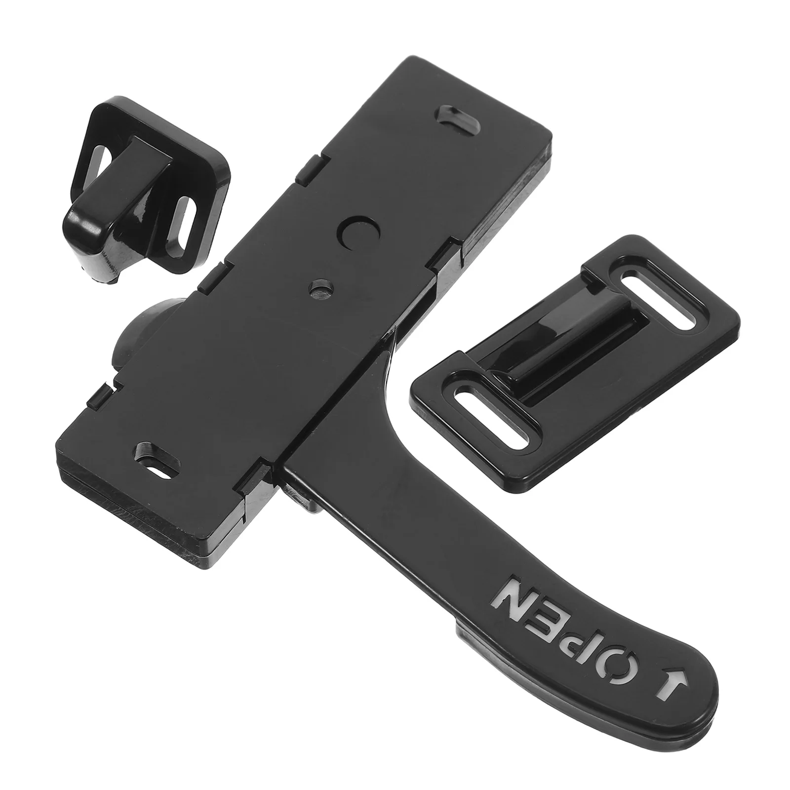 1 set RV Door Latch Assembly Black Handle Kit Trailer Camper Accessories Bolt Replacement Parts for Rvs Durable Material Wide
1 set RV Door Latch Assembly Black Handle Kit Trailer Camper Accessories Bolt Replacement Parts for Rvs Durable Material Wide