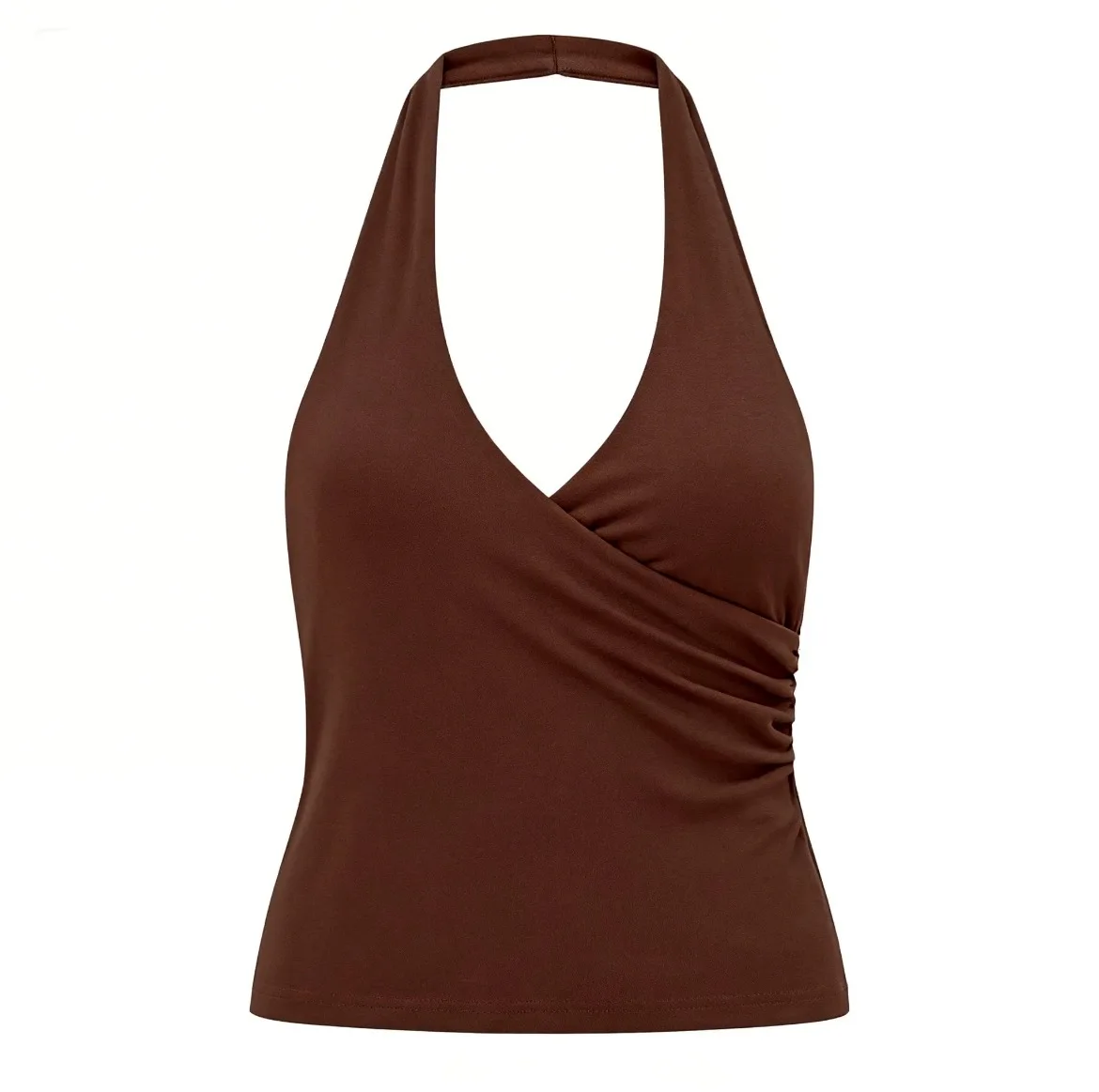 Sexy V-Neck Halter Yoga Tank Top with Built-In Padded Bra, Women’s Sleeveless Quick-Dry Sheer-Look Sports Fitness Outerwear
Sexy V-Neck Halter Yoga Tank Top with Built-In Padded Bra, Women’s Sleeveless Quick-Dry Sheer-Look Sports Fitness Outerwear