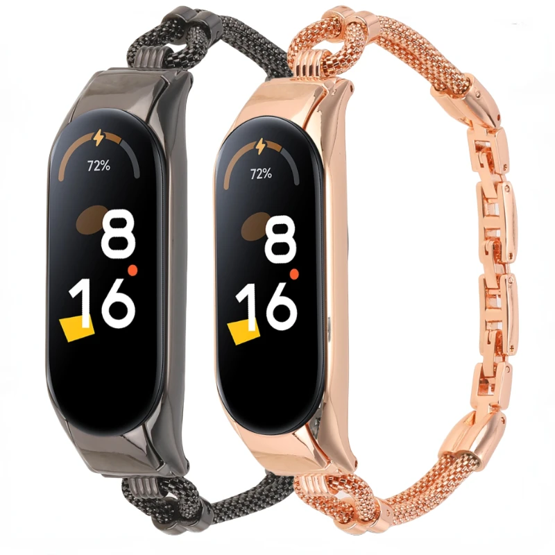 Metal Strap for Xiaomi Mi Band 9 8 7 6 5 4 Smartwatch Bracelet Stainless Steel Replacement Wristband for Xiaomi Mi Band 8 Correa
Metal Strap for Xiaomi Mi Band 9 8 7 6 5 4 Smartwatch Bracelet Stainless Steel Replacement Wristband for Xiaomi Mi Band 8 Correa