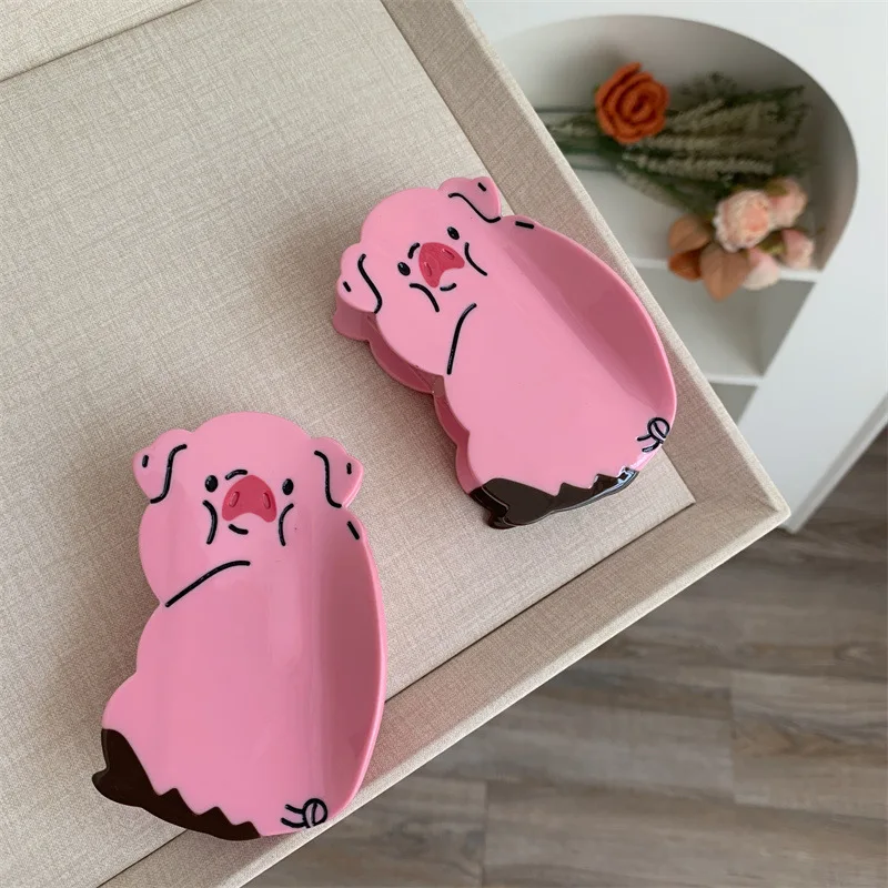 Cartoon Pink Piglet Animal Acetate Hair Clips Cute Pig Sweet Hair Claw Shark Clip New Hair Accessories For Women
Cartoon Pink Piglet Animal Acetate Hair Clips Cute Pig Sweet Hair Claw Shark Clip New Hair Accessories For Women