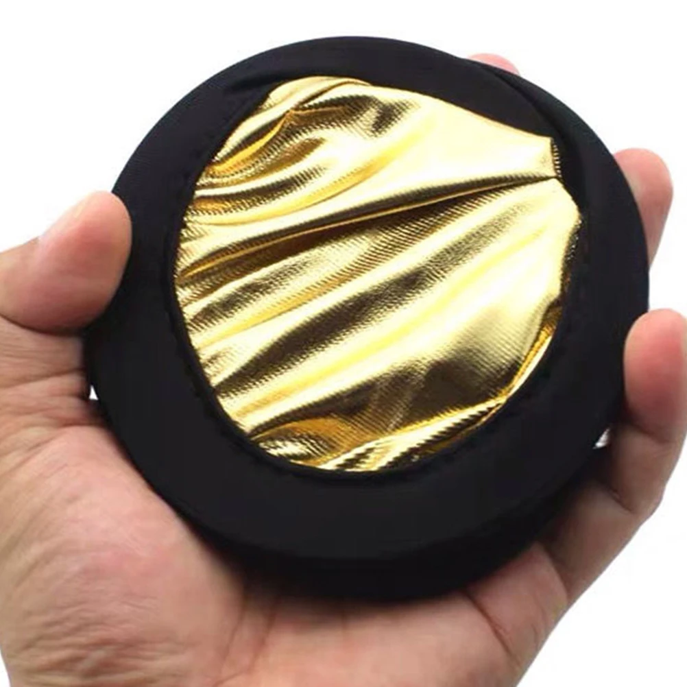 2Pcs Photo Light in 1 Gold Silver Portable Reflector Disc for Photography Studio Outdoor Macro Photo Accessories
2Pcs Photo Light in 1 Gold Silver Portable Reflector Disc for Photography Studio Outdoor Macro Photo Accessories