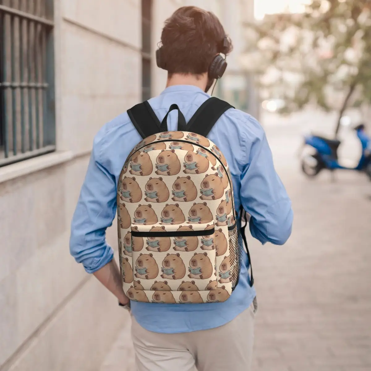 Adorable Capybara Reading A Book Backpack Boys Girls BookBag Children School Bag Laptop Shoulder Bags for Men Women
Adorable Capybara Reading A Book Backpack Boys Girls BookBag Children School Bag Laptop Shoulder Bags for Men Women